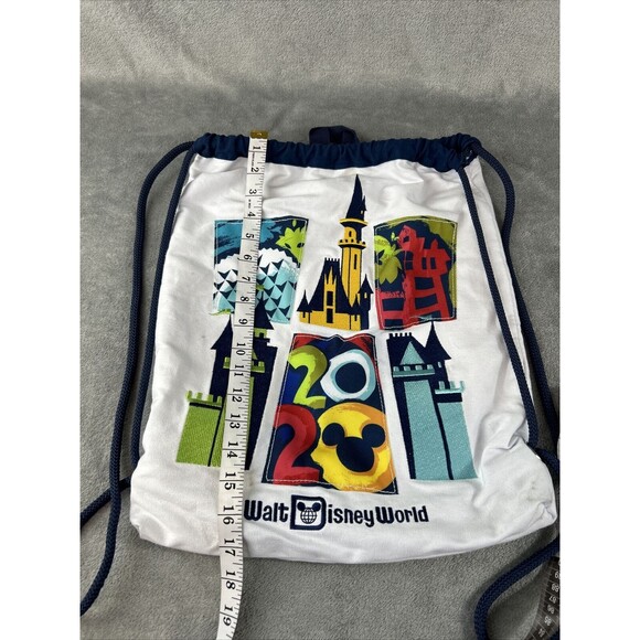 Disney Parks WDW 2020 Cinch Sack Drawstring Tote Bag Disney World‎ Vacation - Picture 9 of 9